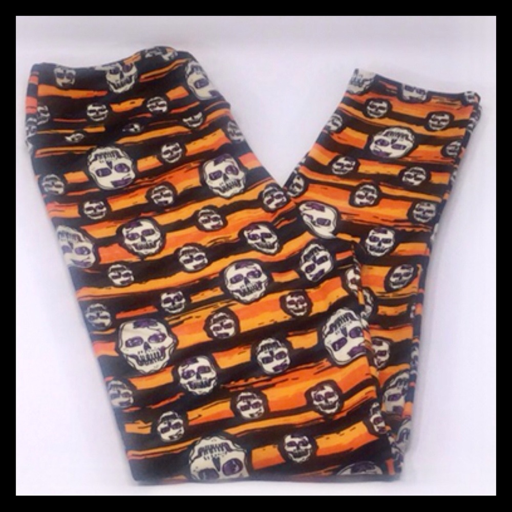 Halloween LuLaRoe Leggings One Size 2-10 LLR - Picture 4 of 8